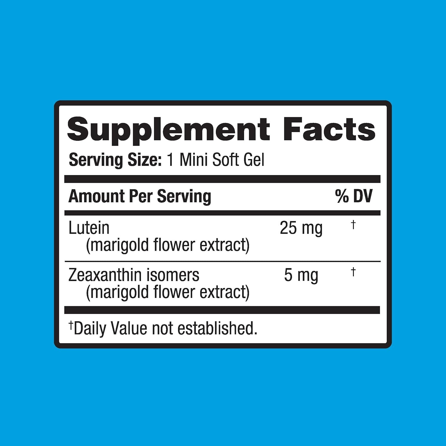 Ocuvite Blue Light Lutein 25Mg Lutein & Zeaxanthin Supplement, by Bausch + Lomb, 30 Softgels