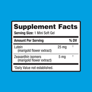Ocuvite Blue Light Lutein 25Mg Lutein & Zeaxanthin Supplement, by Bausch + Lomb, 30 Softgels