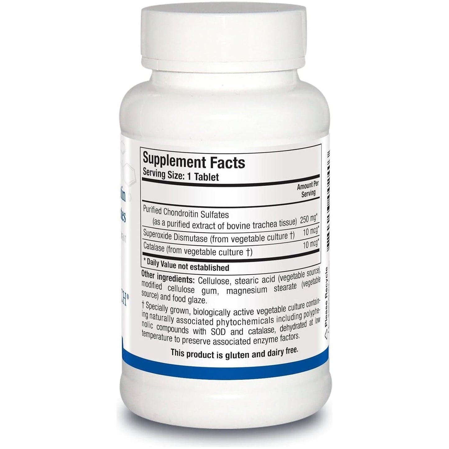 Biotics Research Purified Chondroitin Sulfates Supports Healthy Response Processes, 90 Tablets