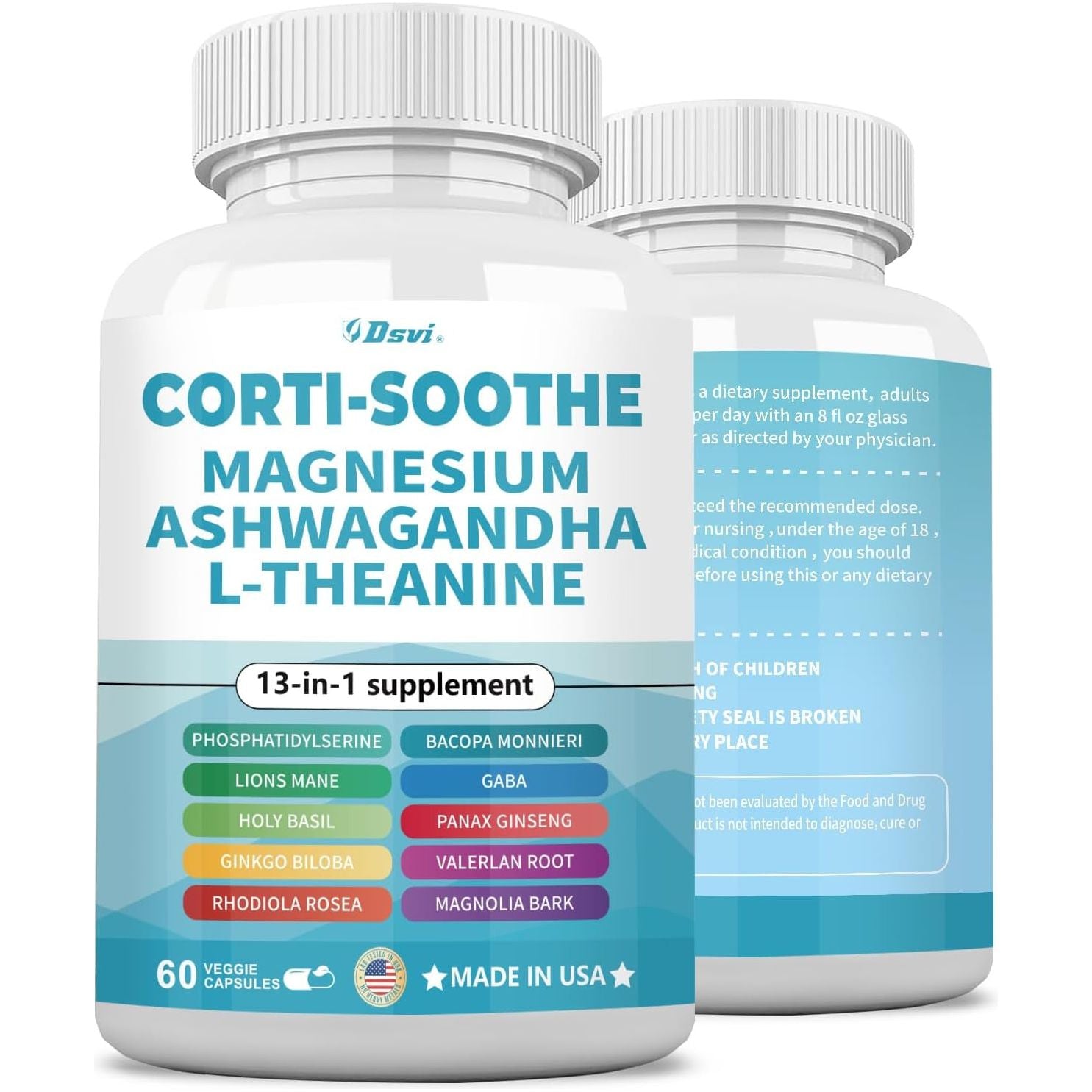 Corti-Soothe-Cortisol Supplement 60 Capsules
