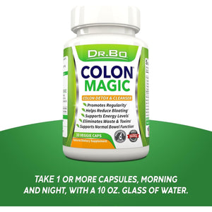 Colon Cleanse Detox Formula - Natural Bowel Cleanser Pills for Intestinal Bloating & Fast Digestive Cleansing