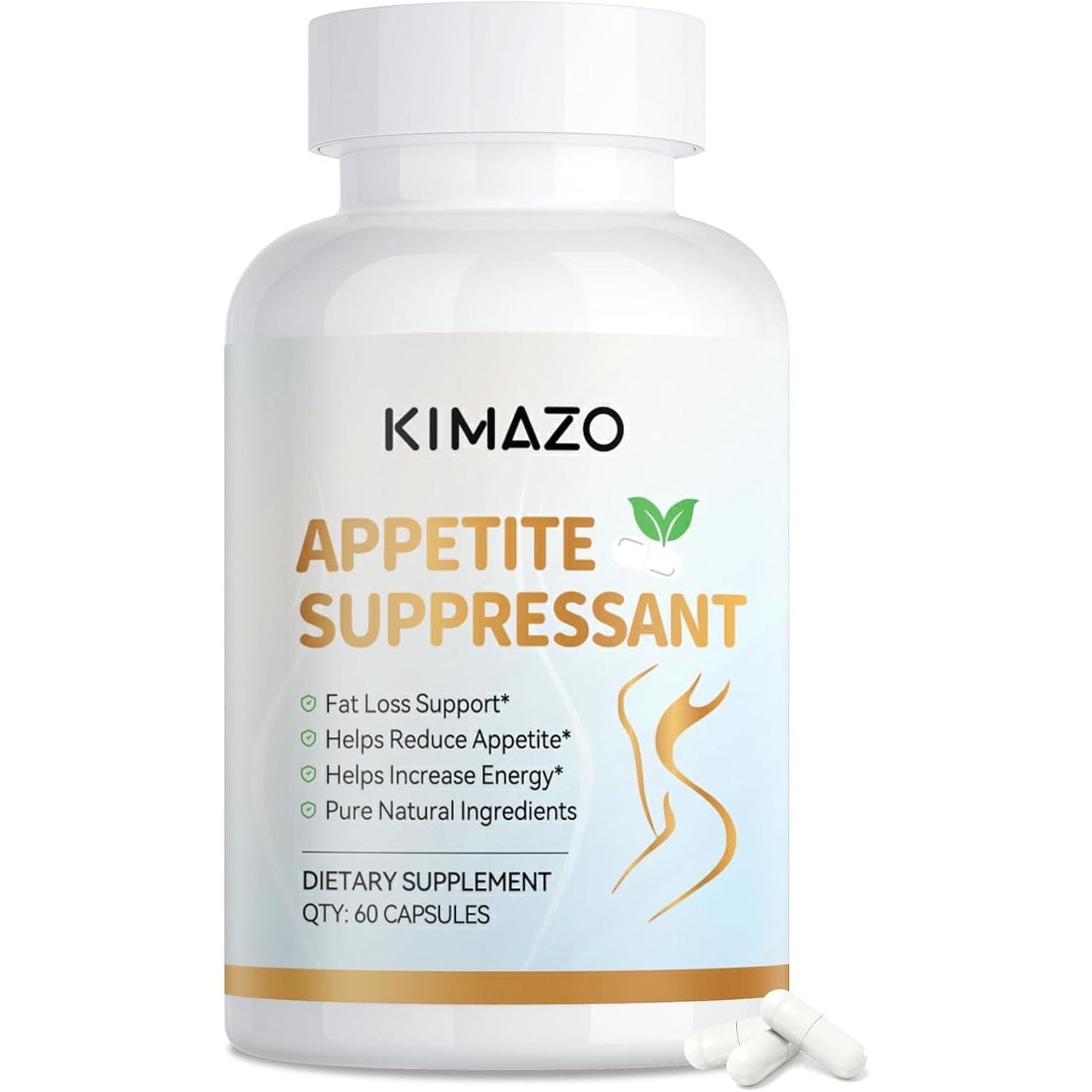 KIMAZO Appetite Suppressant Weight Loss Pills for Women - 60 Capsules