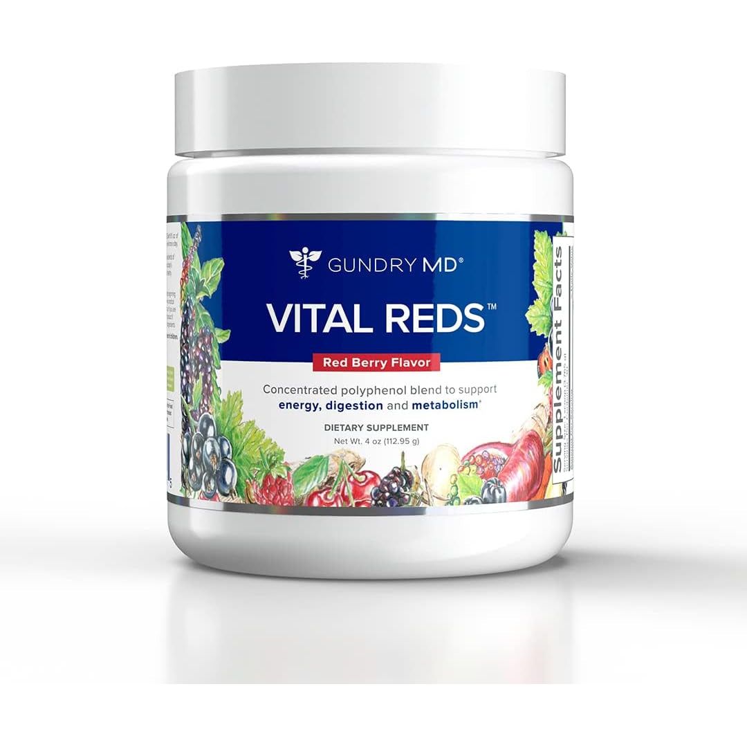 Gundry MD Vital Reds Concentrated Polyphenol Blend Dietary Supplement 4 Oz (112.95G)