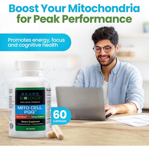 Mito Cell PQQ Supplement for Optimal Mitochondrial Support
