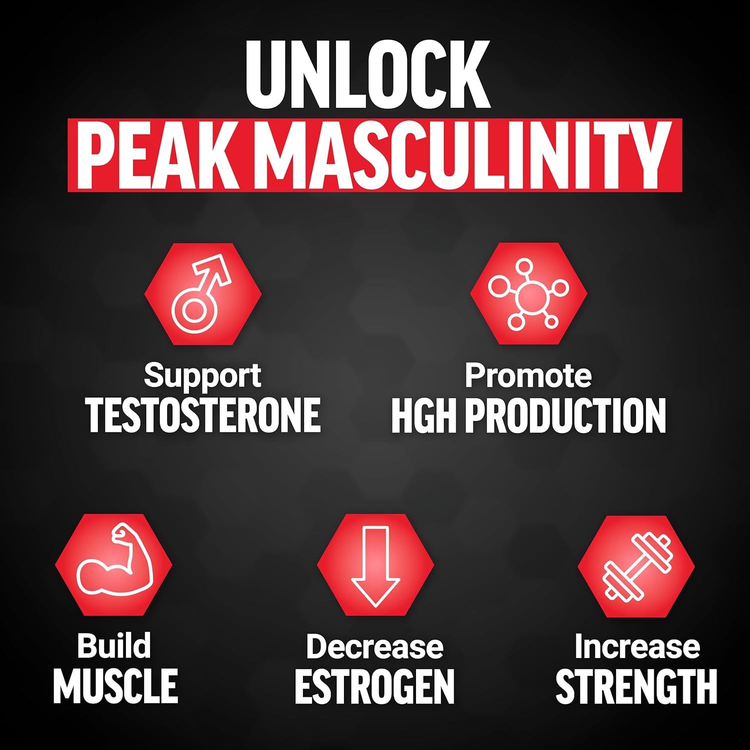 Force Factor Alpha King Immortal Total Hormone Support 180 Capsules