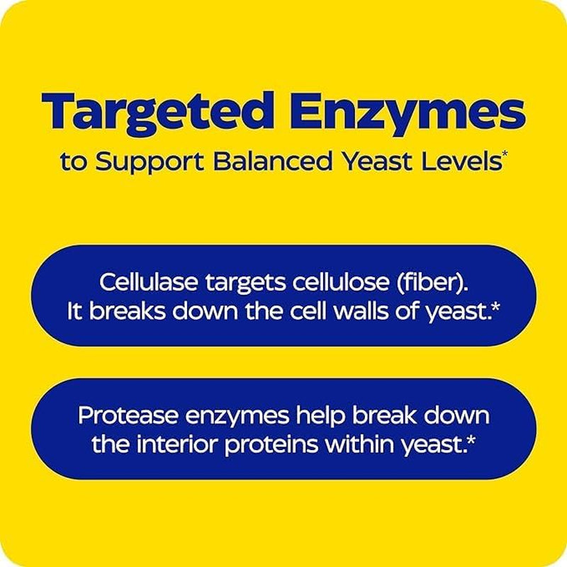 Enzymedica, Candidase, Digestive Enzymes for Gentle Cleansing Support, Gut Health & Digestion, 120 Count