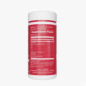 Upnourish Citrus Bergamot, Plant Sterols and Stanols Supplement, Heart Health Support 120 Softgels