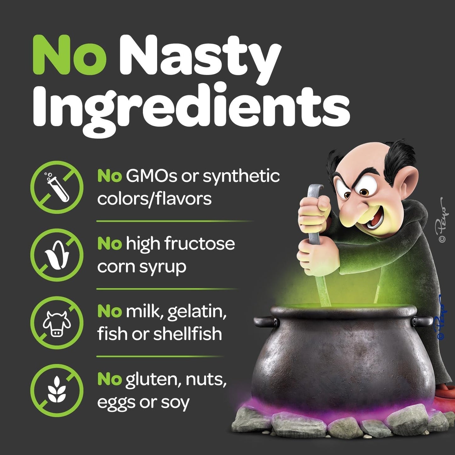 The Smurfs 1Mg Melatonin Gummies for Kids & Restful Sleep Age 3+ 50 Vegetarian Gummy