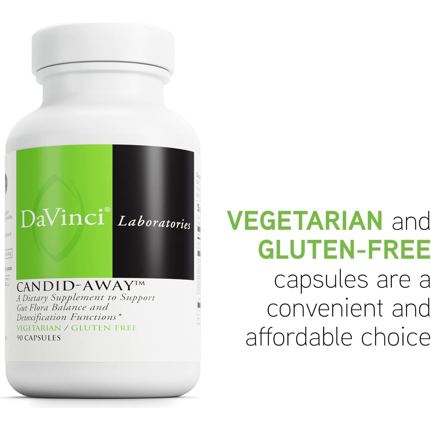 DAVINCI Labs Candid-Away - Digestive Gut Health, Immune System Support (30 Servings)