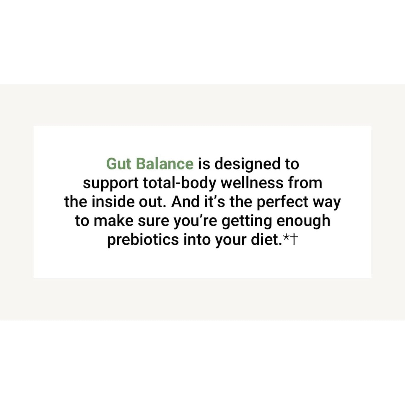 ACTIVATEDYOU Gut Balance Prebiotic Fiber Blend- Helps Regulate & Support Digestive Health & Promote Sustained Energy - (120 Capsules)