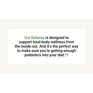 ACTIVATEDYOU Gut Balance Prebiotic Fiber Blend- Helps Regulate & Support Digestive Health & Promote Sustained Energy - (120 Capsules)