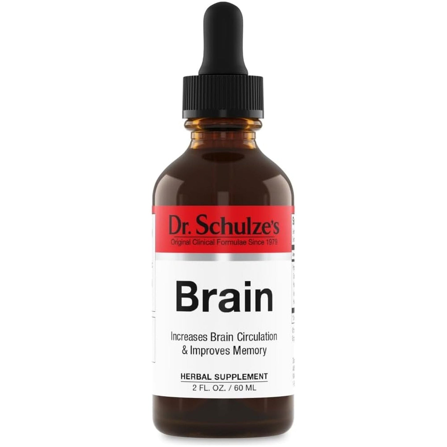 Dr. Schulze'S Brain Formula 2 Oz. - Stimulates Circulation and and Improved Mental Focus