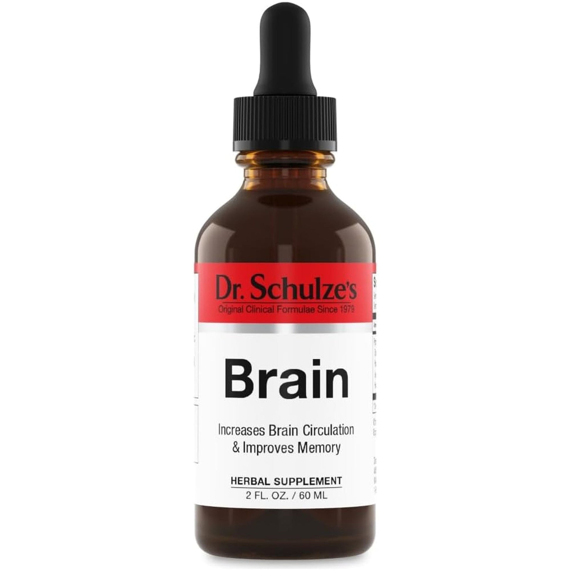 Dr. Schulze'S Brain Formula 2 Oz. - Stimulates Circulation and and Improved Mental Focus