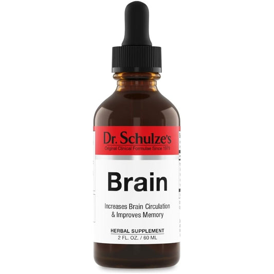 Dr. Schulze'S Brain Formula 2 Oz. - Stimulates Circulation and and Improved Mental Focus