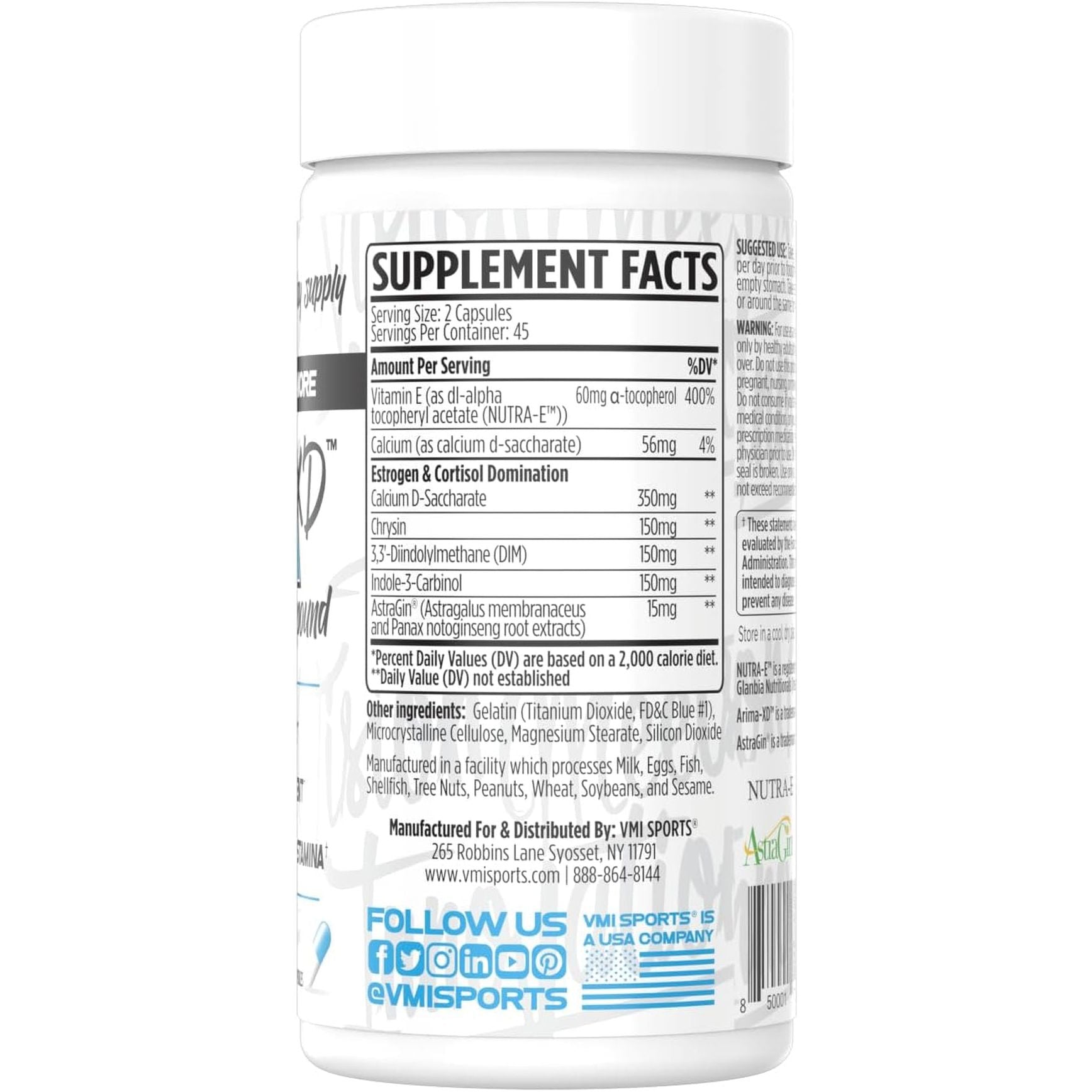 VMI Sports Arima-Xd 60 Count, Natural Hormone Balance for Men and Women (90 Ct)