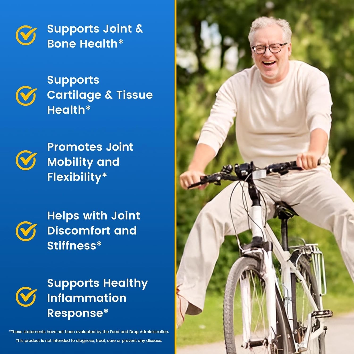 Vitamin World Triple Strength Joint Mover, Glucosamine Chondroitin with MSM Joint Support Supplement, 270 Caplets