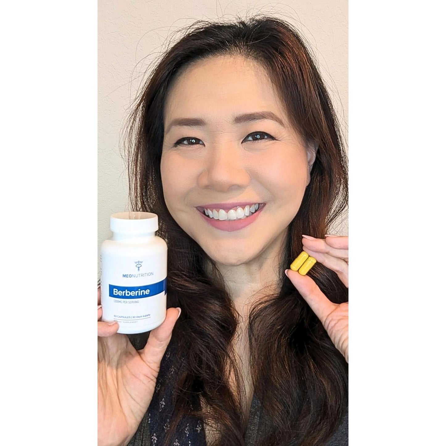 Berberine Supplement 1200Mg HCI - Supports Metabolic Health & Overall Wellness 60 Capsules