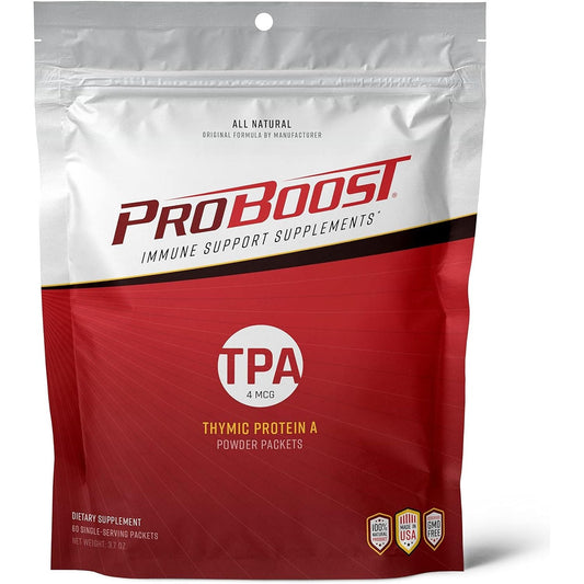 4 Mcg Thymic Protein a (TPA) Powder - Immune Regulation and Support Supplement - 60 Packets