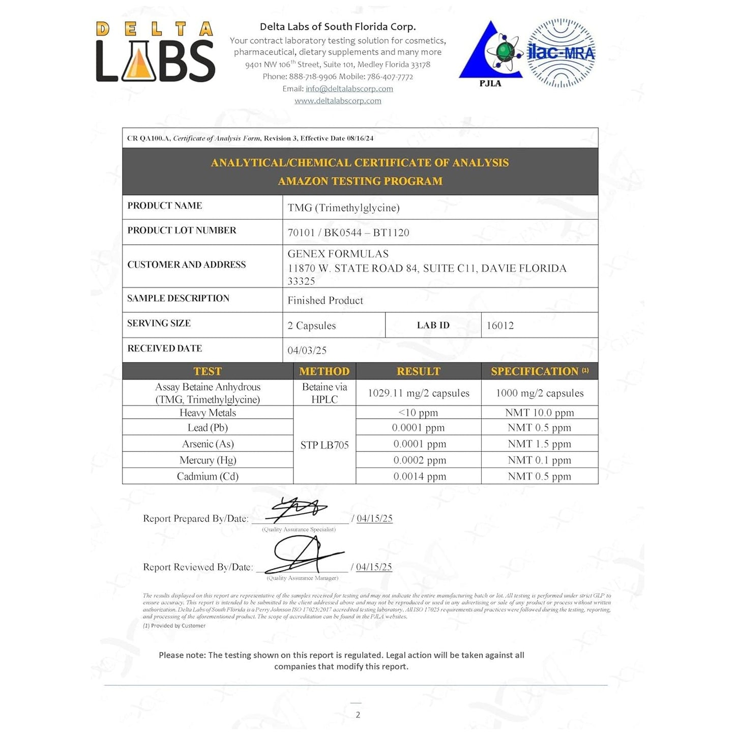 Genex Formulas 1000Mg TMG Supplements - Liver Supplement for Healthy Homocysteine Levels (120 Capsules)