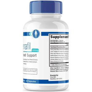Zydenafil Pills for Men Advanced Formula - Zydenafil 1200Mg for Maximum Strength (60 Capsules)