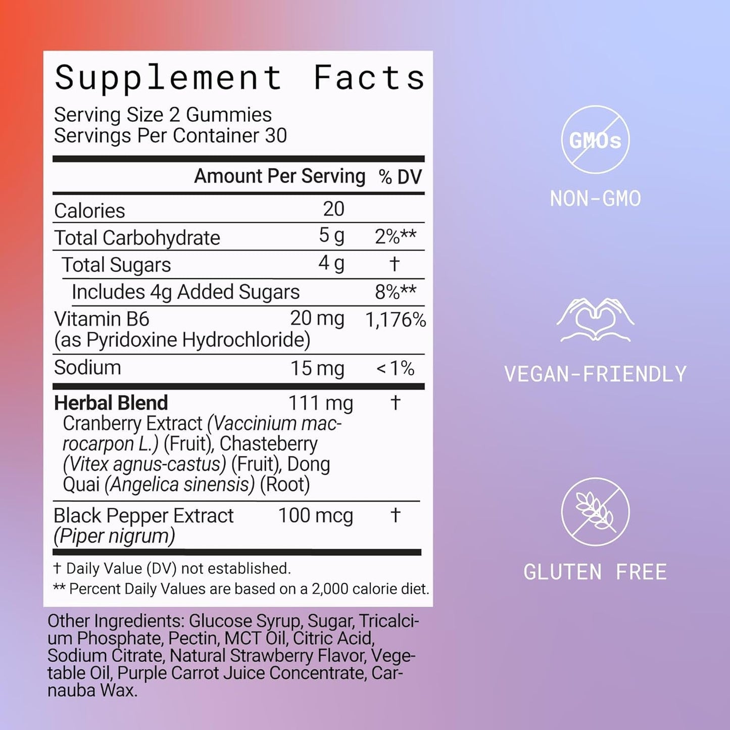 FLEX PMS Eraser - Relief Targets Cramping, Bloating, Mood, Fatigue, Helps PMS Symptoms  60 Gummies