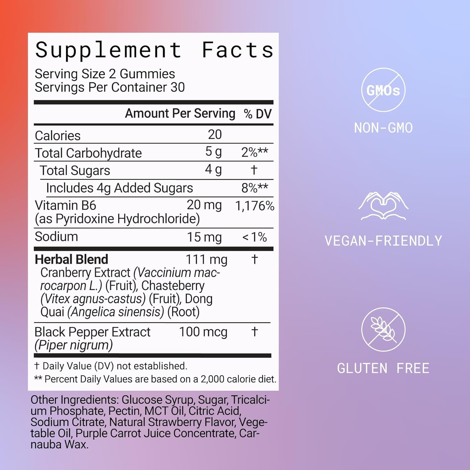 FLEX PMS Eraser - Relief Targets Cramping, Bloating, Mood, Fatigue, Helps PMS Symptoms  60 Gummies