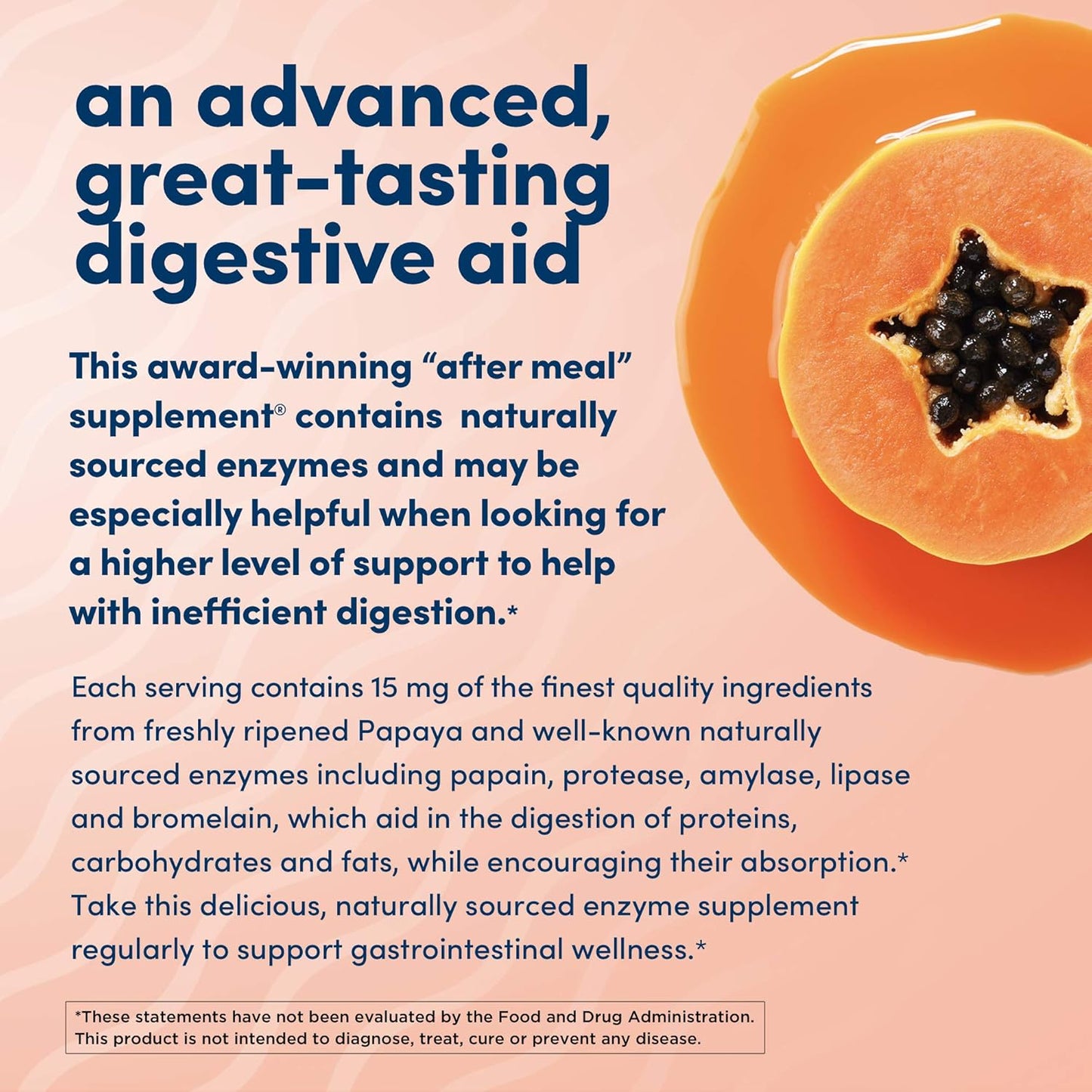 American Health Super Papaya Enzyme plus Chewable Tablets, Promotes Digestion & Nutrient Absorption, 360 Count