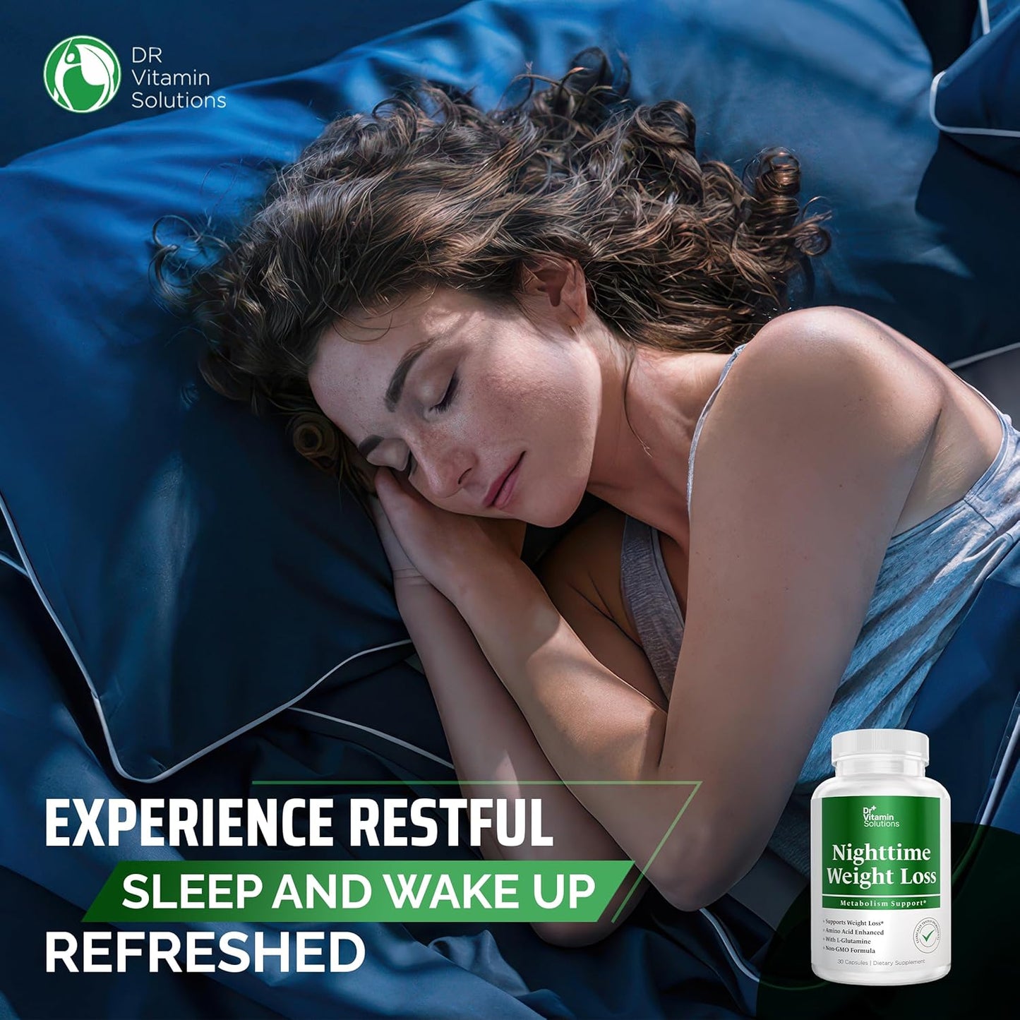 DR. Vitamin Nighttime Fat Burner Supplements - Appetite Suppressants for Weight Loss - 30 Count