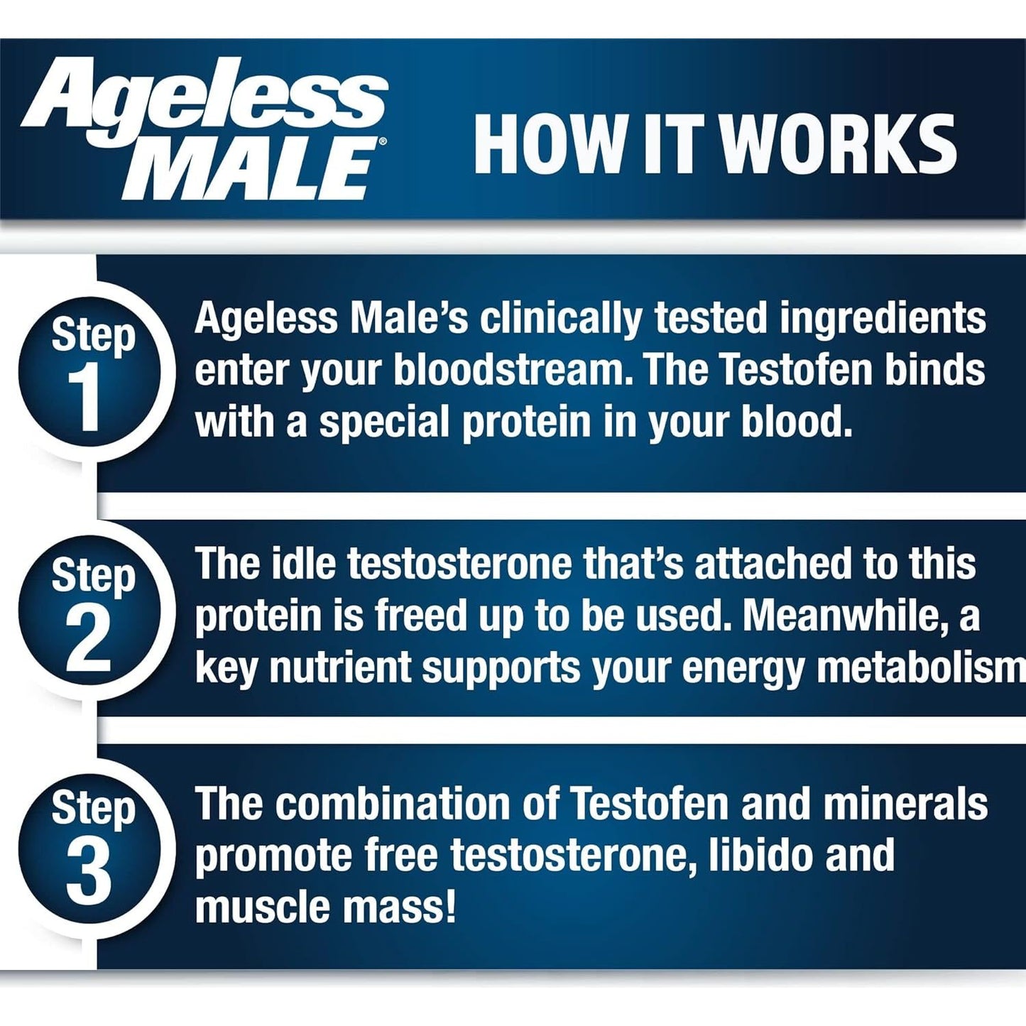 Free Testosterone Booster Supplement for Men, 76 Tablets