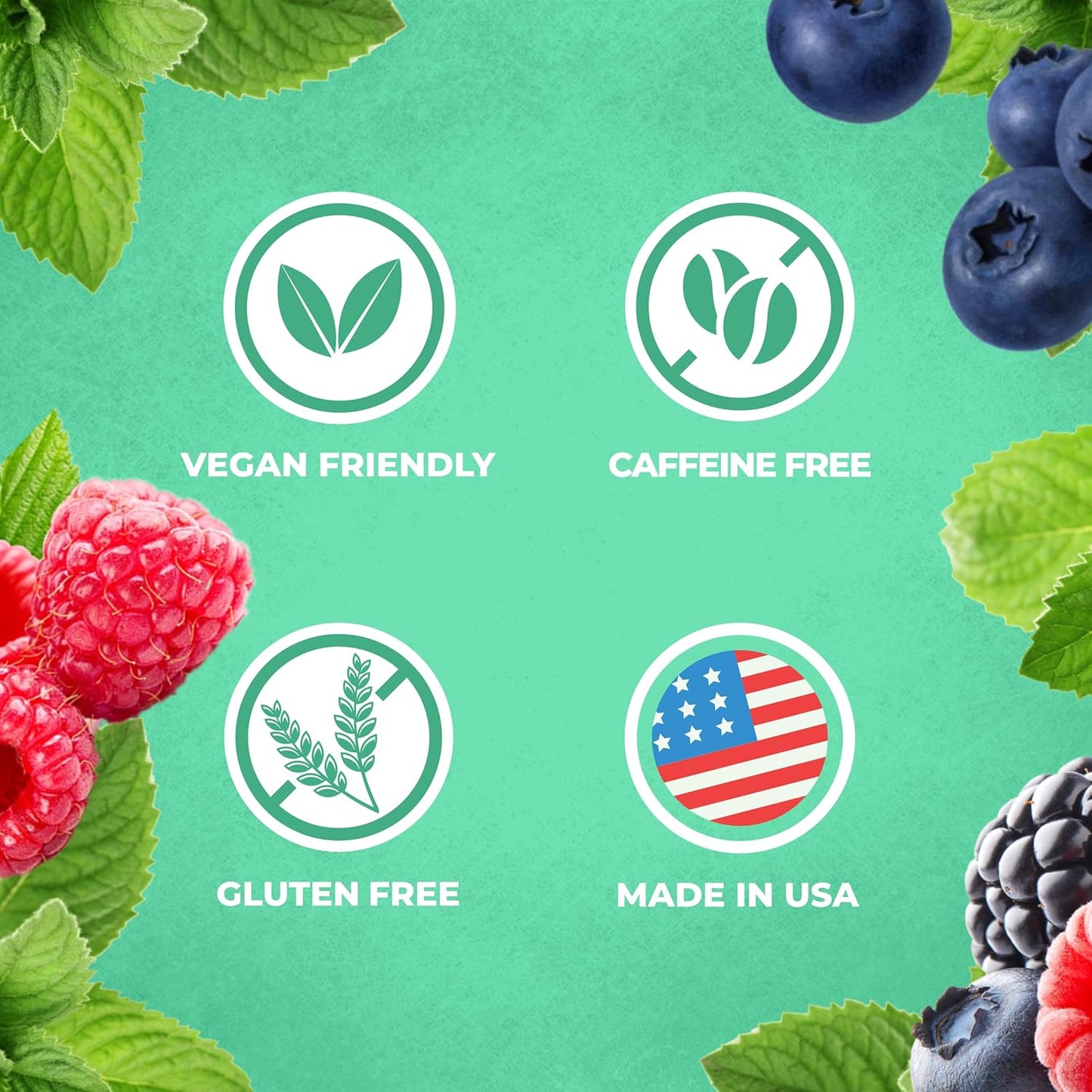 Total Tea Slimming Detox Tea for a Healthy Weight Support - Caffeine Free (25-Pack Mint)