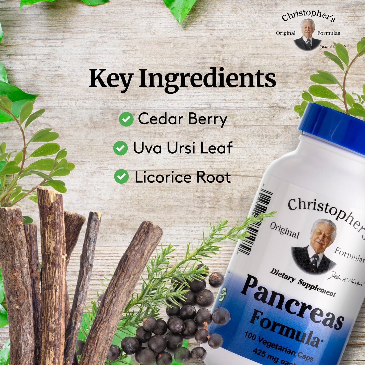 Christopher'S Original Formulas Pancreas Formula - Pancreas Cleanse Detox & Repair