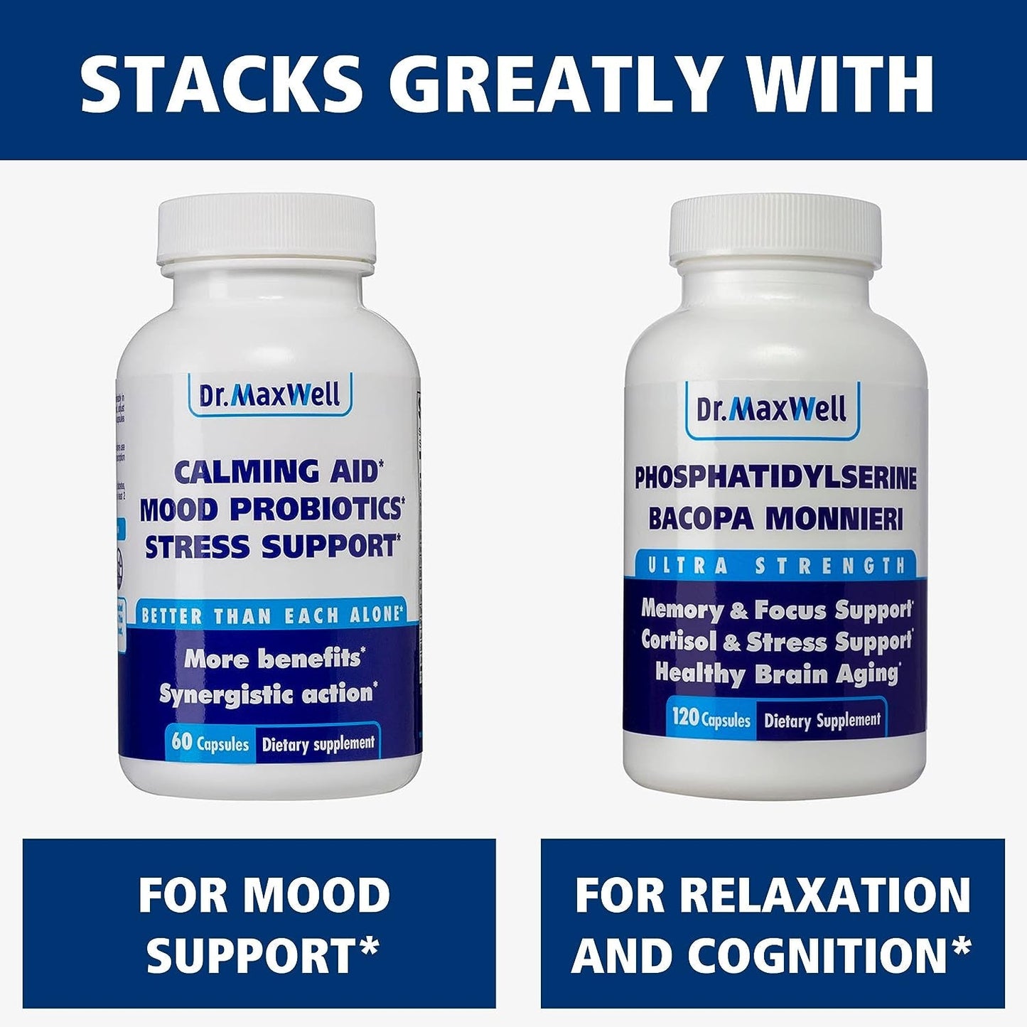 Cortisol Manager Supplement, Supports Relaxation, Mood & Sleep in Times of Occasional Stress 120 Capsules