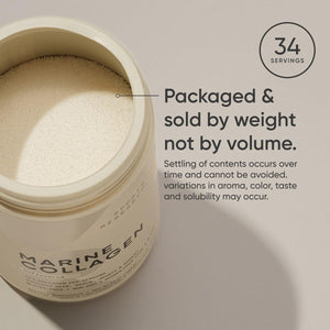 Sports Research Marine Collagen Peptides Powder - Easy to Mix in Water or Juice! (34 Servings)