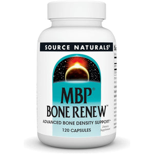 Source Naturals MBP Bone Renew - Milk Protein for Advanced Bone Density Support* - 120 Capsules