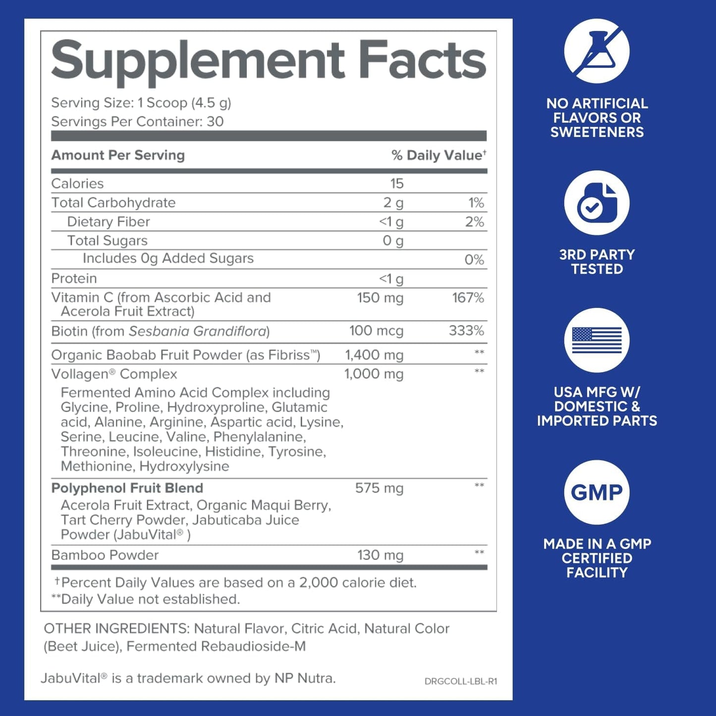 Gundry MD Phyto Collagen Complex, Strength Supporting Multivitamin Powder Supplement - Strawberry Lemonade (30 Servings)