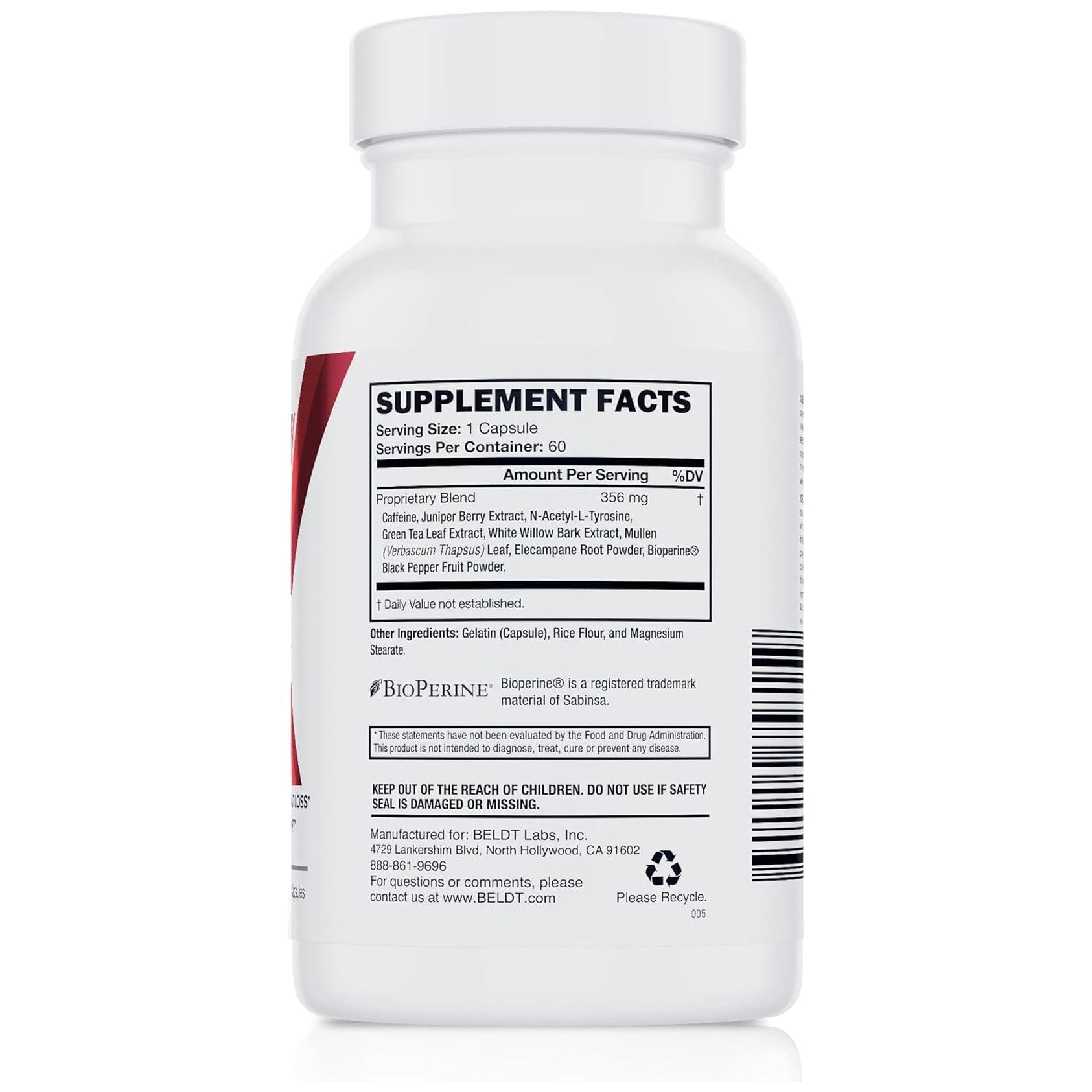 Skald Oxydynamic Fat Scorcher - for Weight Loss - Thermogenic Fat Burner