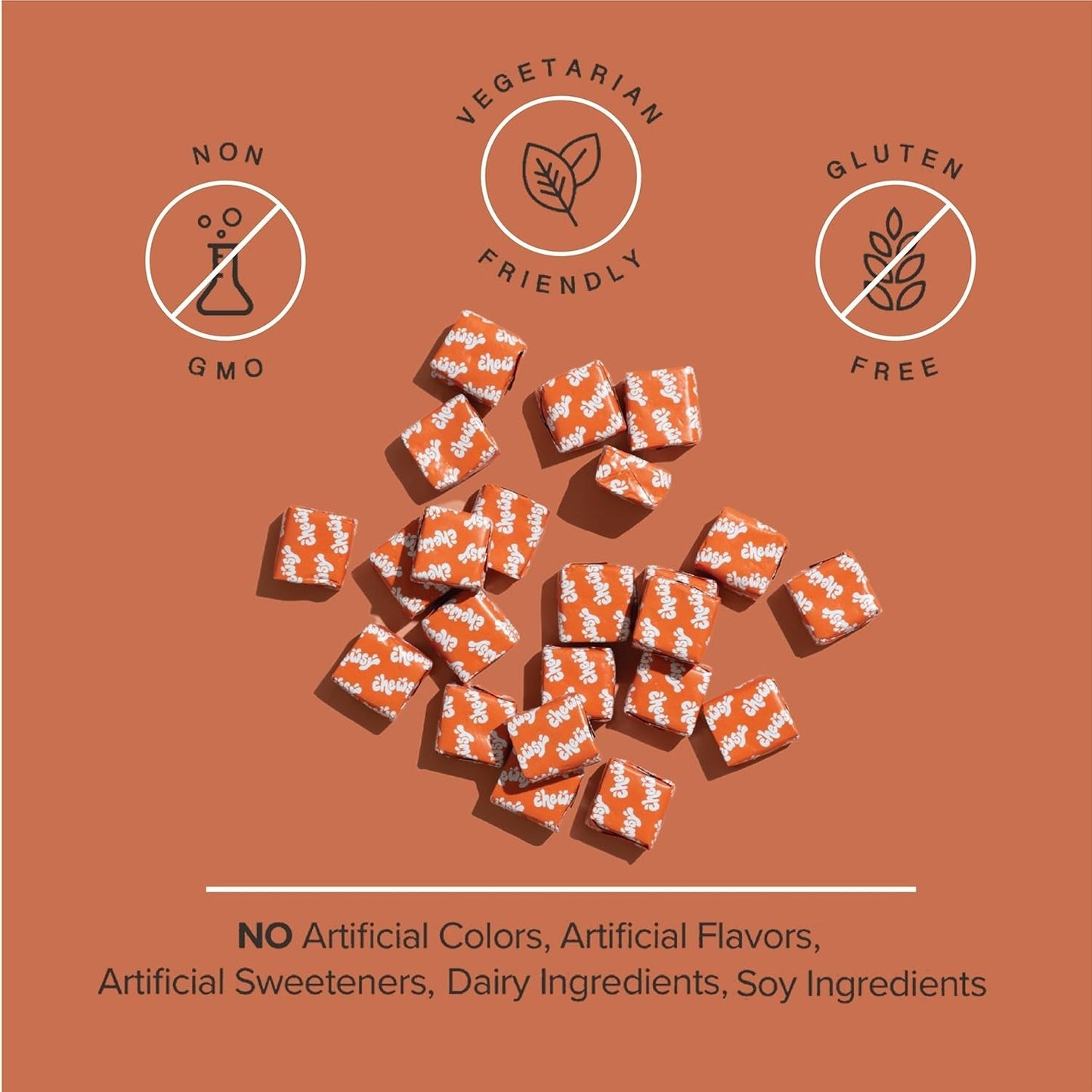 Chewsy 6-In-1 Immune Support Supplement Fruity Chews - 30-Day Supply