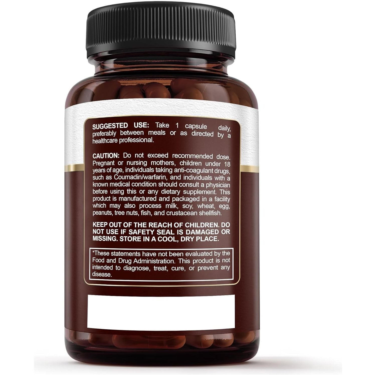 Sunergetic Premium Nattokinase Supplement for Arterial Support 2000 FU - 100Mg 30 Capsules