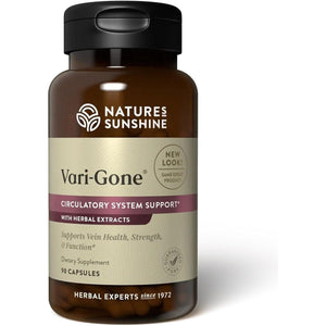 Nature'S Sunshine Vari-Gone, Supports Circulation for Vein Health, Strength, and Function 90 Capsules