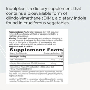 Integrative Therapeutics Indolplex - Bioavailable DIM Supplement - Supports Healthy Estrogen Balance - 60 Capsules