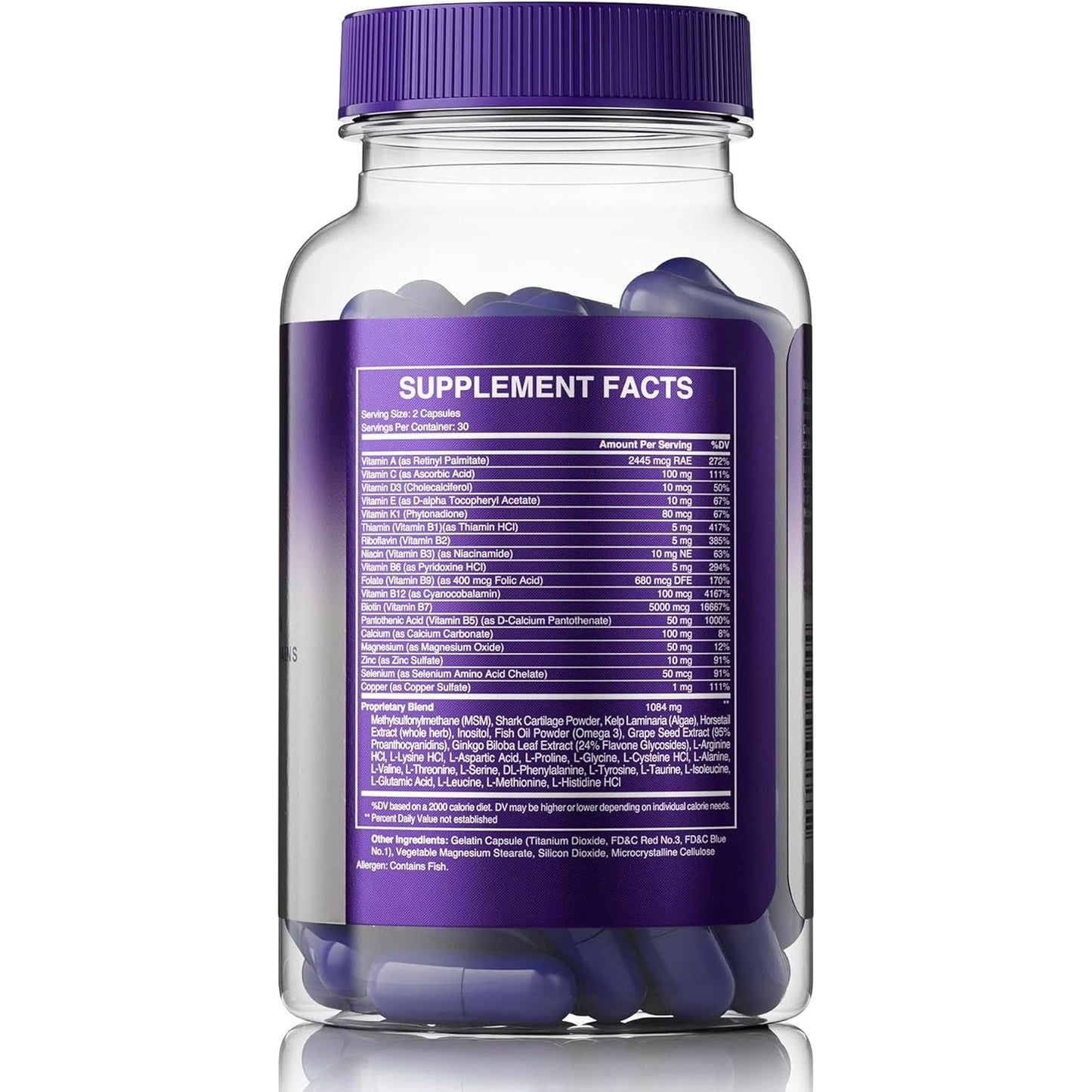 The Mane Choice MANETABOLISM plus Healthy Hair Growth Vitamins - (60 Capsules)