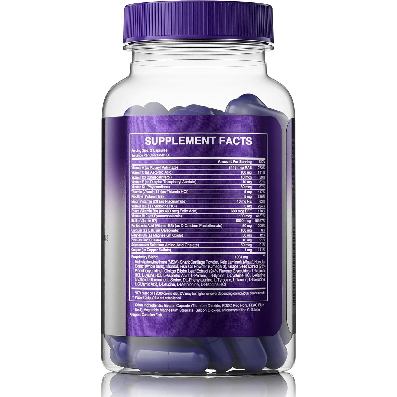 The Mane Choice MANETABOLISM plus Healthy Hair Growth Vitamins - (60 Capsules)