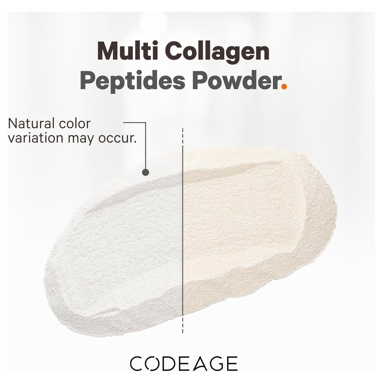 Codeage Multi Collagen Protein Powder Peptides, 2-Month Supply, Hydrolyzed, Type I, II, III, V, X - 20 Ounces