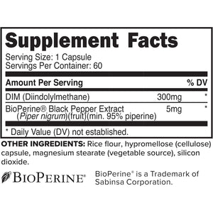 Primaforce DIM Supplement (Diindolylmethane) 300Mg, 60 Capsules