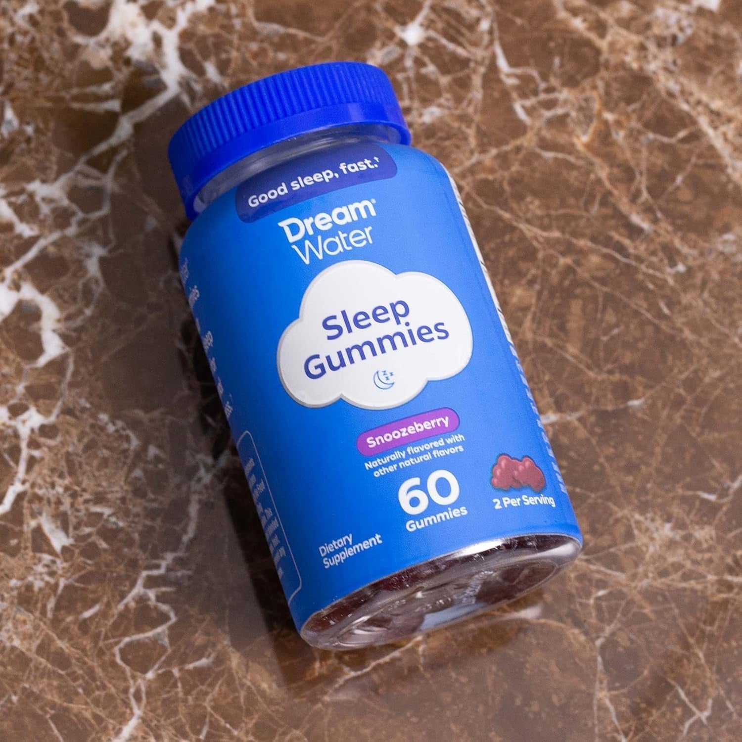 Dream Water Sleep Gummies Helps You to Fall Asleep 60 Gummies