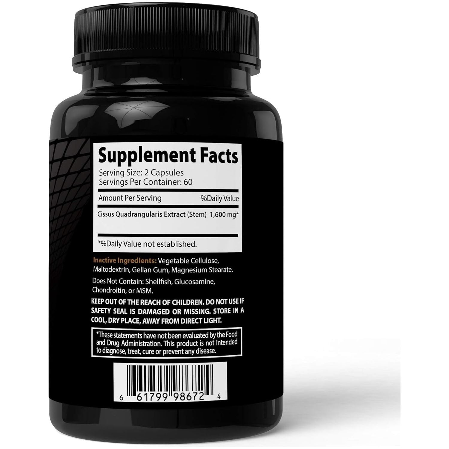 Absonutrix Cissus Quadrangularis Xtreme 1600Mg - 120 Capsules