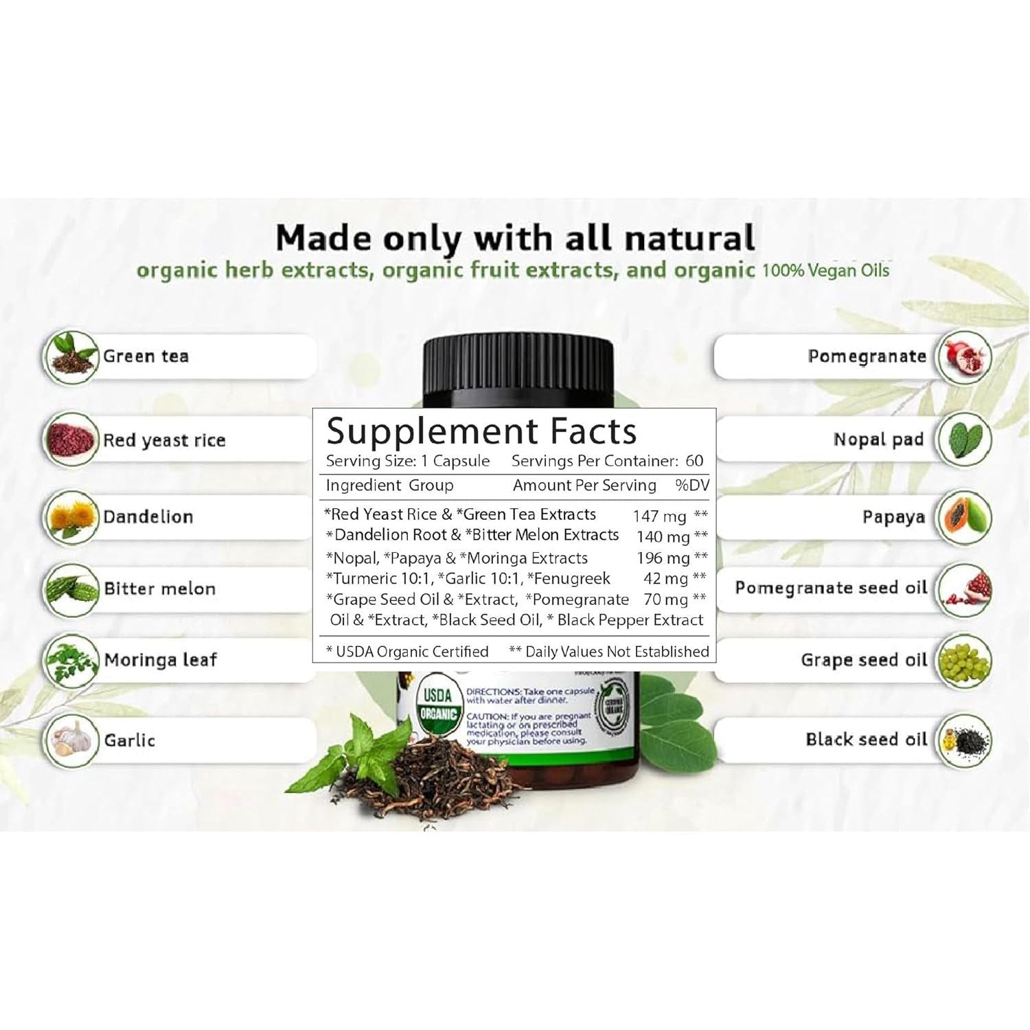 Cholesterolsupport, 60-Day Supply, Supports Healthy Cholesterol Levels Already in Normal Range