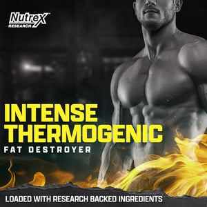 Nutrex Research Lipo6 Black Intense Ultra Concentrate Thermogenic Belly Fat Burner (60 Pills)