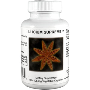 Supreme Nutrition Illicium, 90 Pure Star Anise Vegetarian Capsules
