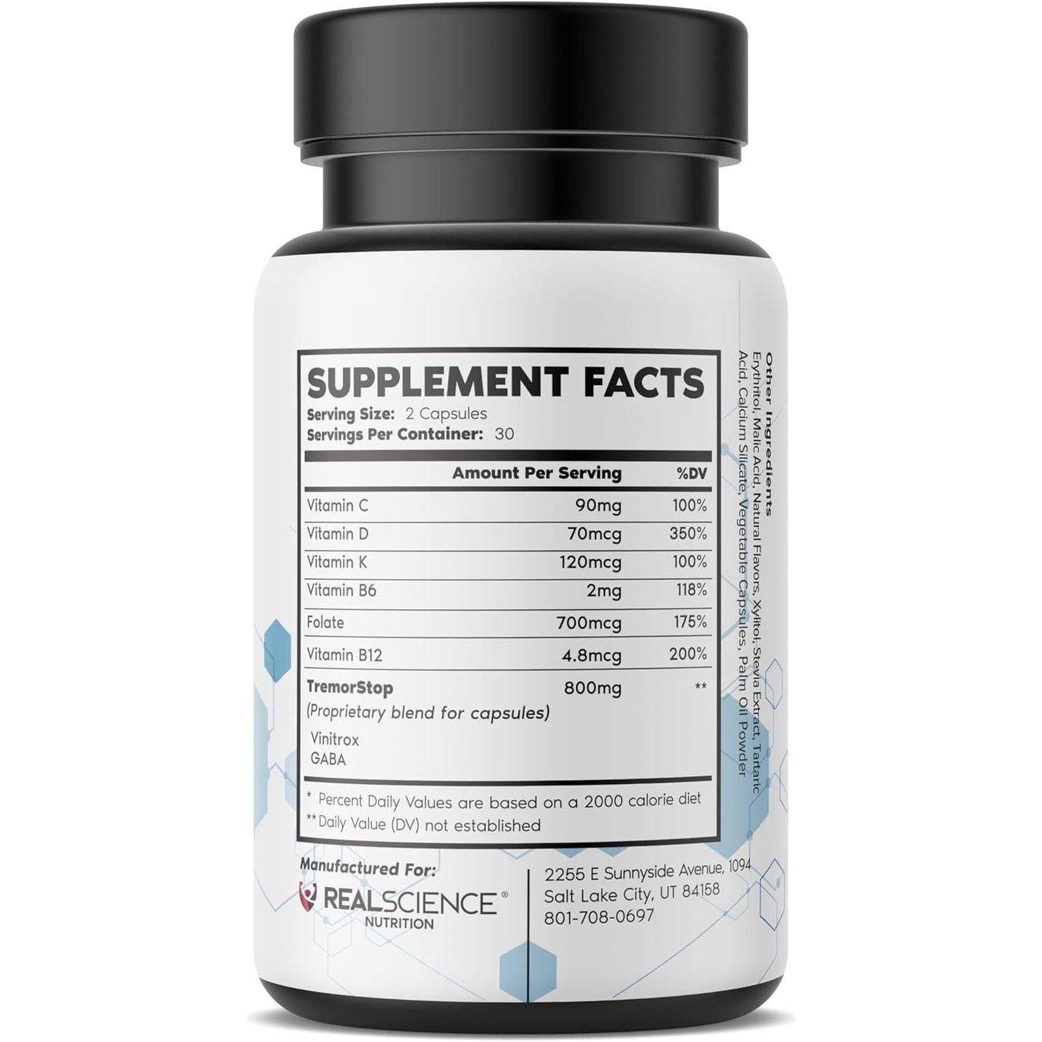 Tremor Miracle Capsules - Essential Tremor Herbal Capsule Supplement for Hands, Legs, Feet, Head Tremors